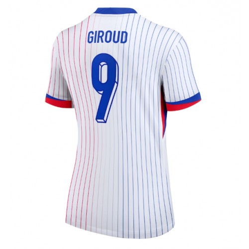 Dámy Fotbalový dres Francie Olivier Giroud #9 ME 2024 Venkovní Krátký Rukáv